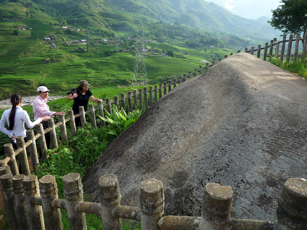 Just a short walk from Ta Van lies the Sapa Ancient Rock Field 